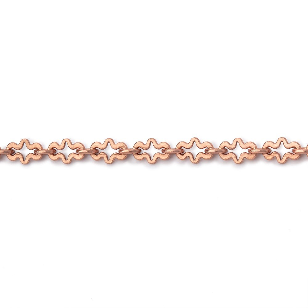 3 Feet - 3mm Fancy Cross Link Chain