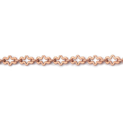3 Feet - 3mm Fancy Cross Link Chain