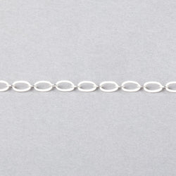 3 Feet - 3mm Oval & Link Chain