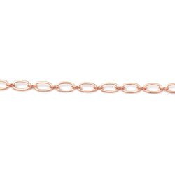 3 Feet - 3mm Oval & Link Chain
