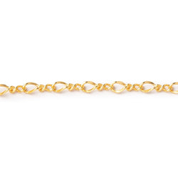 3 Feet - 3mm Oval & Twist Link Chain