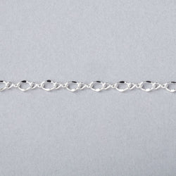 3 Feet - 3mm Oval & Twist Link Chain