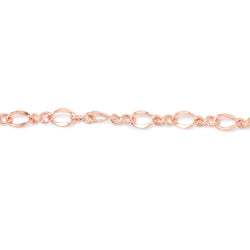 3 Feet - 3mm Oval & Twist Link Chain