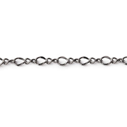 3 Feet - 3mm Oval & Twist Link Chain
