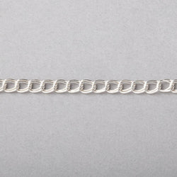 3 Feet - 5mm Double Curb Link Chain (ONLINE ORDER ONLY)