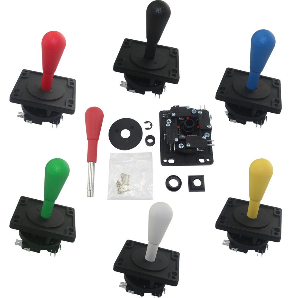 2 Player Arcade DIY Kit - HAPP Style Joystick, Push Buttons, USB Encoder, MAME JAMMA