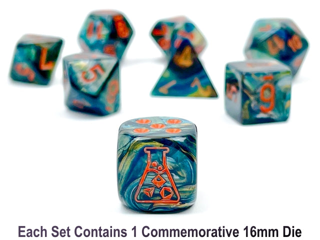 Lustrous® Polyhedral Alpestris/orange 7-Die Set (Online Only)