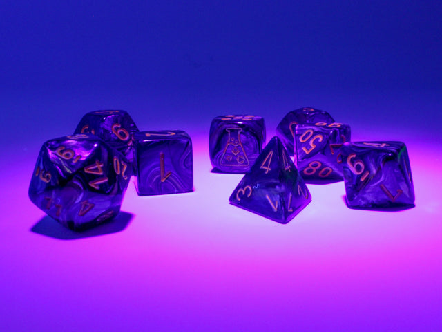 Lustrous® Polyhedral Alpestris/orange 7-Die Set (Online Only)
