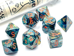Lustrous® Polyhedral Alpestris/orange 7-Die Set (Online Only)