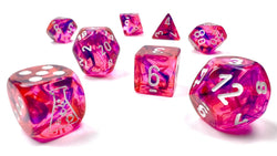 Nebula®Polyhedral Black Light Special/white 7-Die Set (with bonus die) (Online Only)