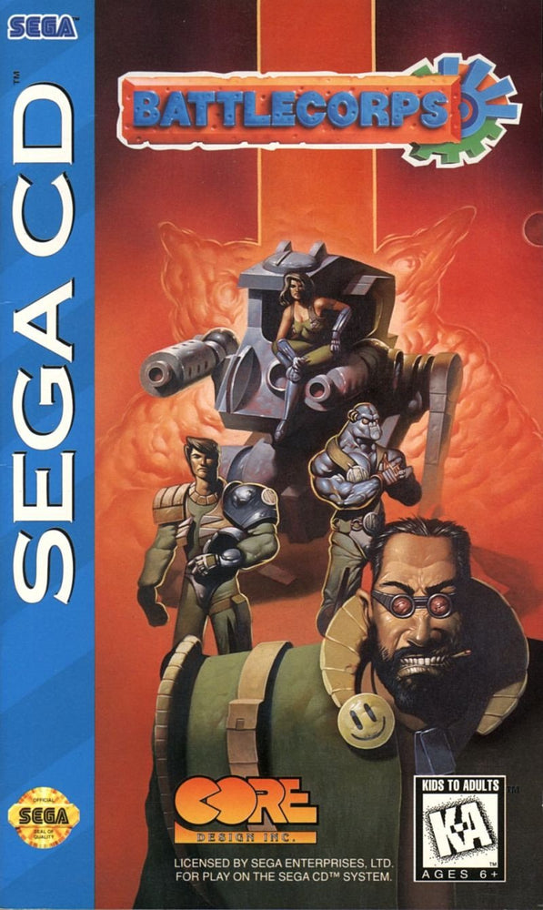 Battlecorps (Sega CD) (ONLINE ORDER ONLY)