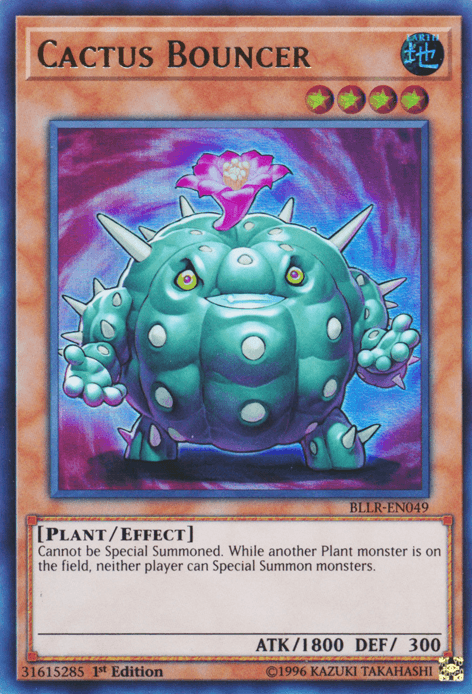 Cactus Bouncer [BLLR-EN049] Ultra Rare (ONLINE ORDER ONLY)