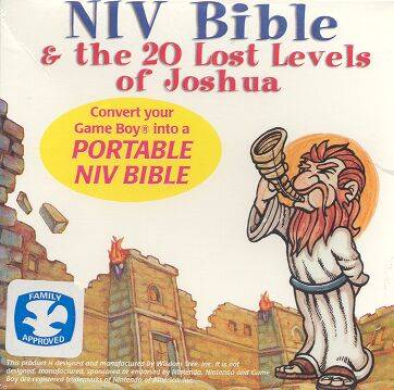 NIV Bible & the 20 Lost Levels of Joshua (Gameboy Color) (ONLINE ORDER ONLY)