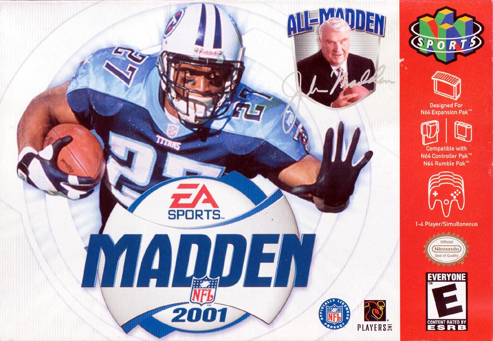 Madden NFL 2001 (Nintendo 64) (Online Only)
