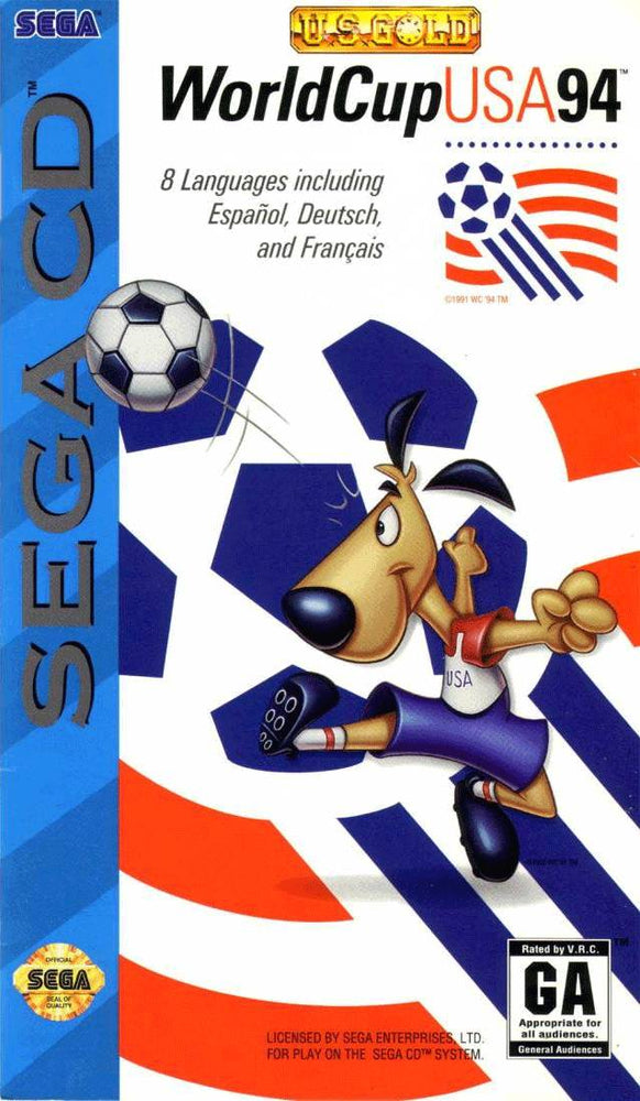 World Cup USA 94 (Sega CD) (ONLINE ORDER ONLY)