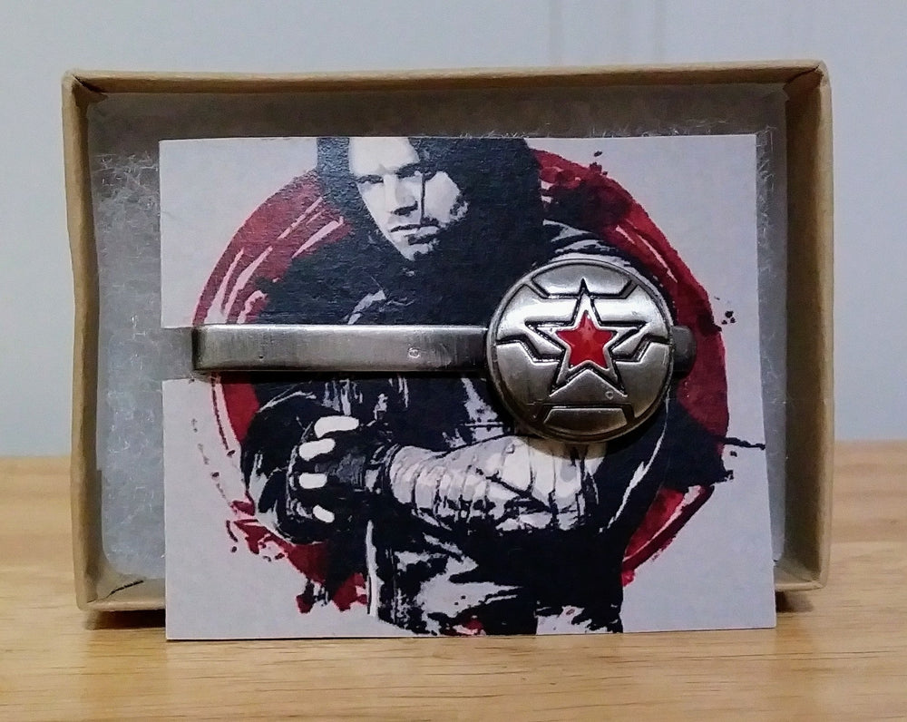 Marvel Tie Clip - Winter Soldier (ONLINE ORDER ONLY)