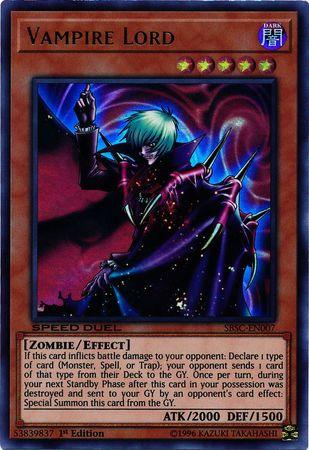 Vampire Lord [SBSC-EN007] Ultra Rare (ONLINE ORDER ONLY)