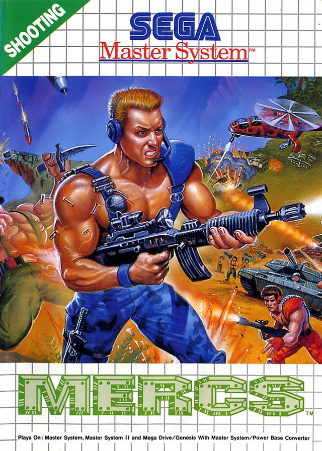 MERCS (Sega Master System) (ONLINE ORDER ONLY)