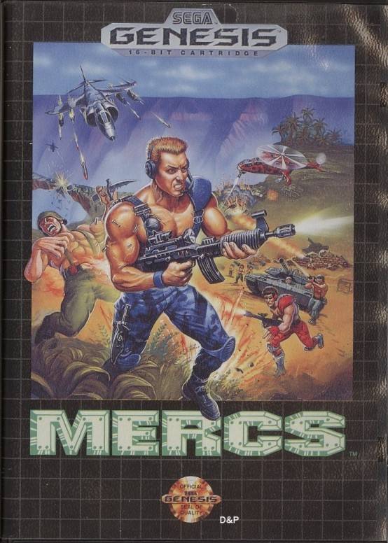 Mercs (Sega Genesis) (ONLINE ORDER ONLY)