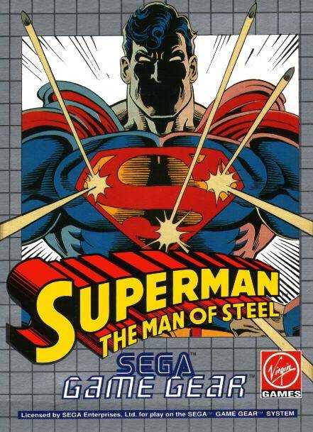 Superman Man of Steel (Sega Game Gear) (ONLINE ORDER ONLY)