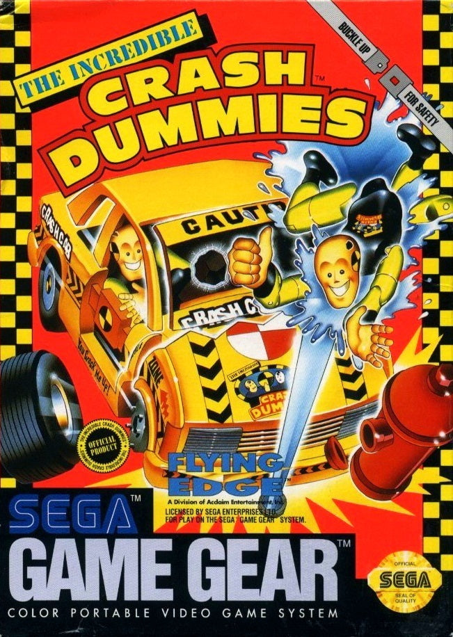 The Incredible Crash Dummies (Sega Game Gear) (ONLINE ORDER ONLY)