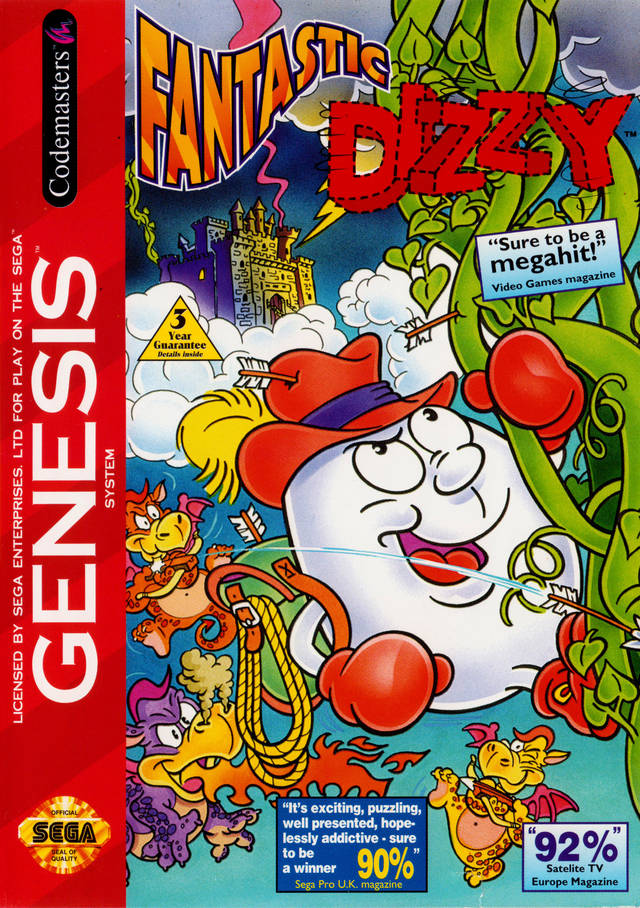 Fantastic Dizzy (Sega Genesis) (ONLINE ORDER ONLY)