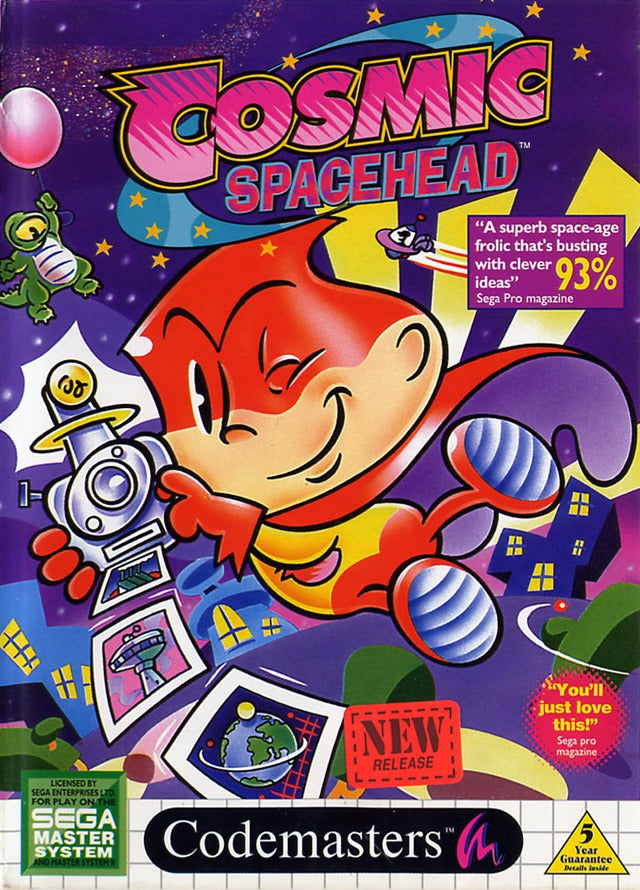 Cosmic Spacehead (Sega Master System) (ONLINE ORDER ONLY)