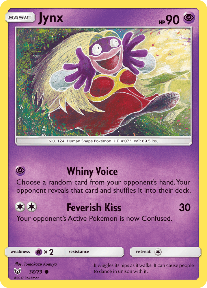 Jynx (38/73) [Sun & Moon: Shining Legends] (Online Only)