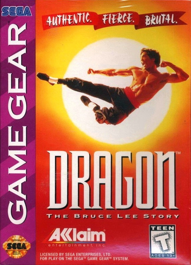Dragon: the Bruce Lee Story (Sega Game Gear) (ONLINE ORDER ONLY)