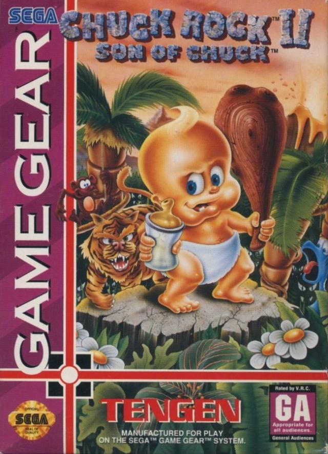 Chuck Rock II Son of Chuck (Sega Game Gear) (ONLINE ORDER ONLY)