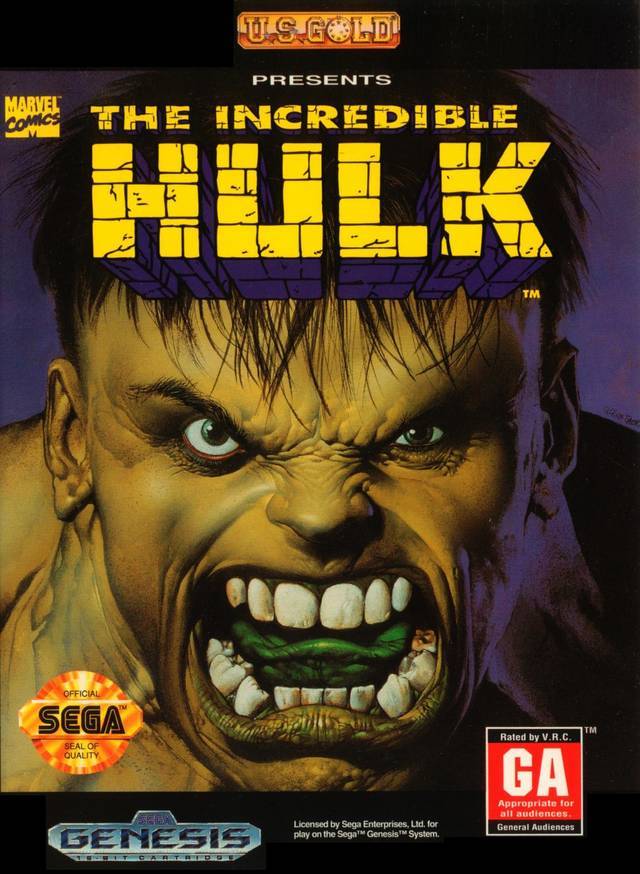 The Incredible Hulk (Sega Genesis) (ONLINE ORDER ONLY)
