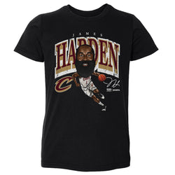 James Harden Cleveland Cavaliers Cartoon WHT (ONLINE ORDER ONLY)
