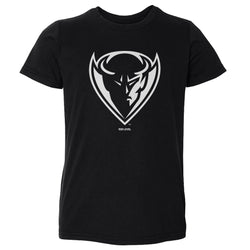 DePaul Blue Demons Primary Logo White WHT (ONLINE ORDER ONLY)