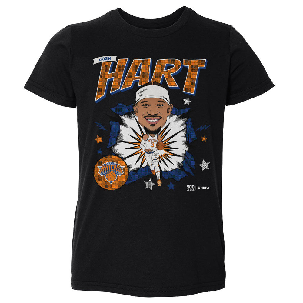 Josh Hart New York Knicks Caricature WHT (ONLINE ORDER ONLY)