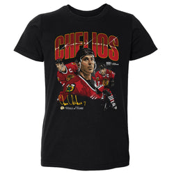Chris Chelios Chicago Blackhawks Collage WHT (ONLINE ORDER ONLY)