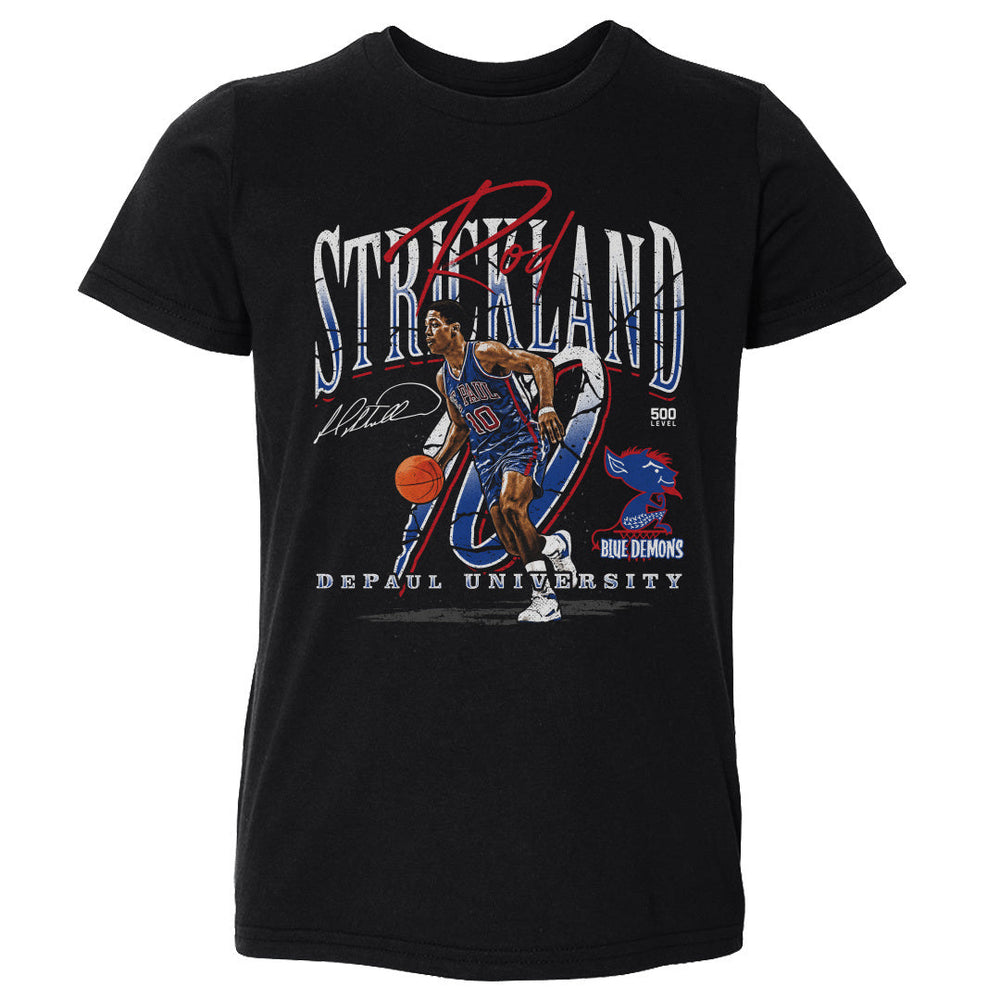 Rod Strickland DePaul Blue Demons Throwback WHT (ONLINE ORDER ONLY)