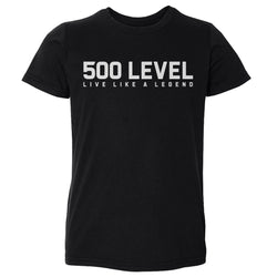 500 LEVEL Wordmark WHT (ONLINE ORDER ONLY)