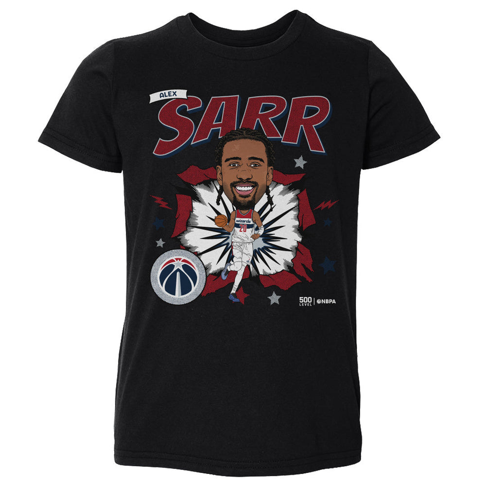 Alex Sarr Washington Wizards Caricature WHT (ONLINE ORDER ONLY)