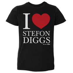 Stefon Diggs New England I Love WHT (ONLINE ORDER ONLY)