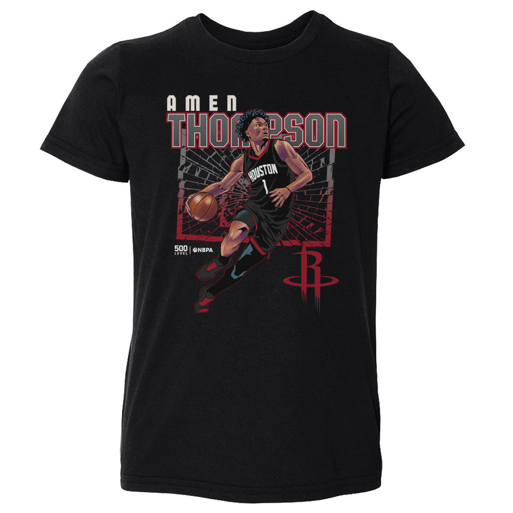 Amen Thompson Houston Rockets Shattered WHT (ONLINE ORDER ONLY)