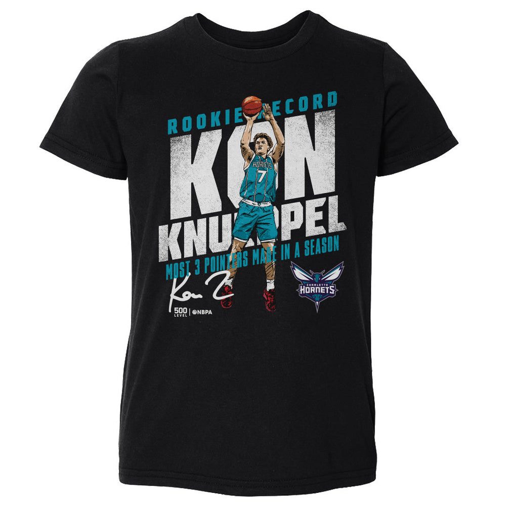 Kon Knueppel Charlotte Hornets Rookie Record WHT (ONLINE ORDER ONLY)