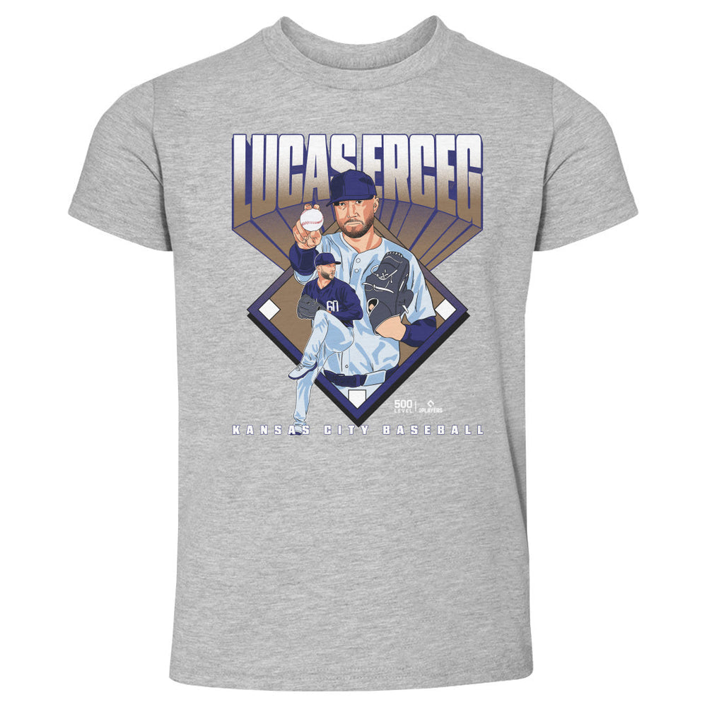 Lucas Erceg Kansas City Baseball Diamond WHT (ONLINE ORDER ONLY)