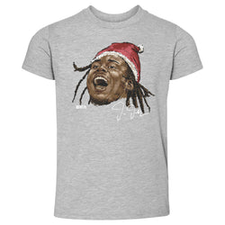 Justin Jefferson Minnesota Portrait Santa Hat WHT (ONLINE ORDER ONLY)