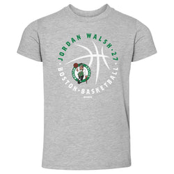 Jordan Walsh Boston Celtics Player Ball WHT (ONLINE ORDER ONLY)