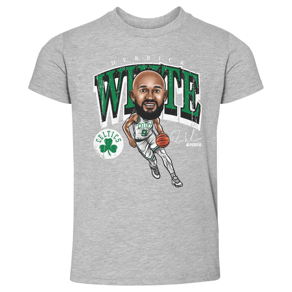 Derrick White Boston Celtics Cartoon WHT (ONLINE ORDER ONLY)
