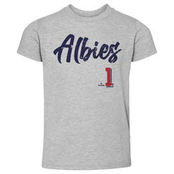 Ozzie Albies Atlanta Script