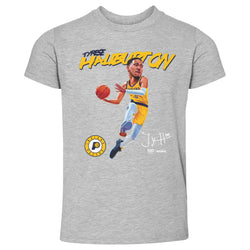 Tyrese Haliburton Indiana Pacers Caricature WHT (ONLINE ORDER ONLY)