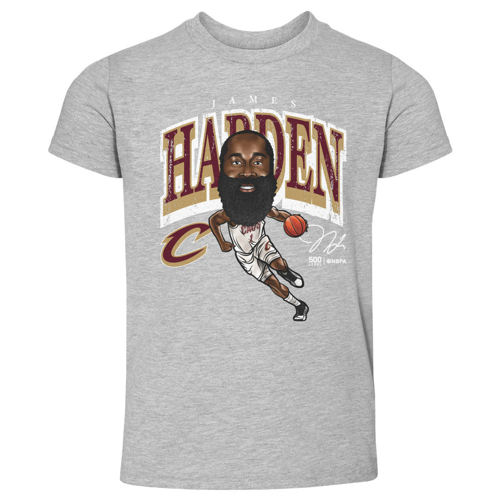 James Harden Cleveland Cavaliers Cartoon WHT (ONLINE ORDER ONLY)