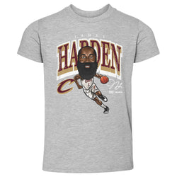 James Harden Cleveland Cavaliers Cartoon WHT (ONLINE ORDER ONLY)