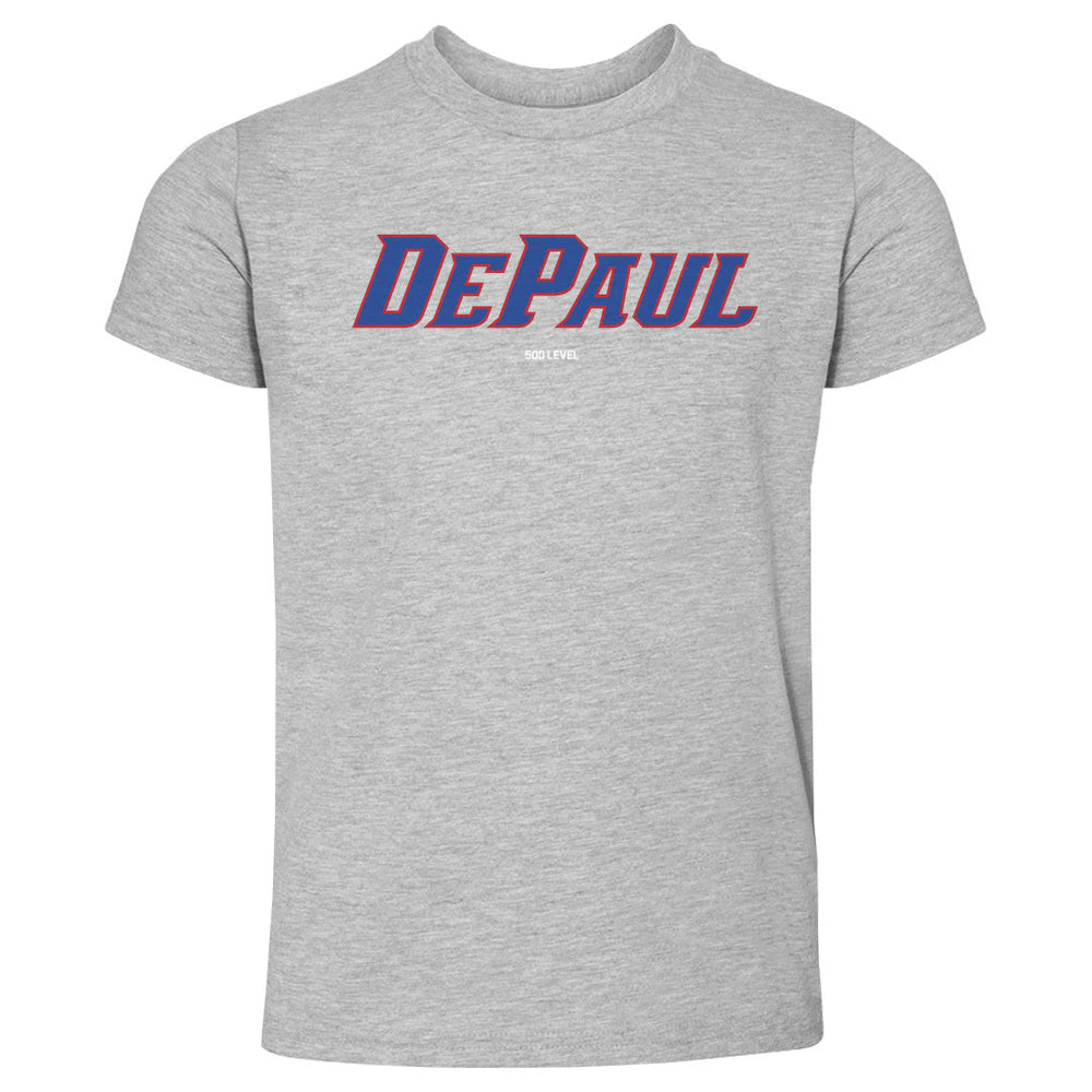 DePaul Blue Demons Wordmark WHT (ONLINE ORDER ONLY)